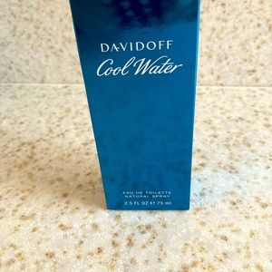 COOL WATER by DAVIDOFF for Men 2.5 Oz Eau De Toilette EDT Spray
